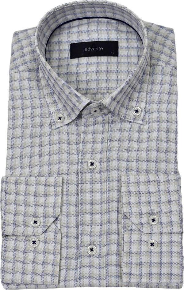 Erkek Klasik Piti Kare Tek Cepli Gömlek BGL-ST03906 - Image 1