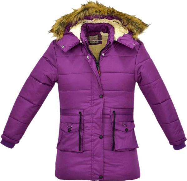 Kız Çocuk Kapüşonlu Mont BS-2022 - Image 1