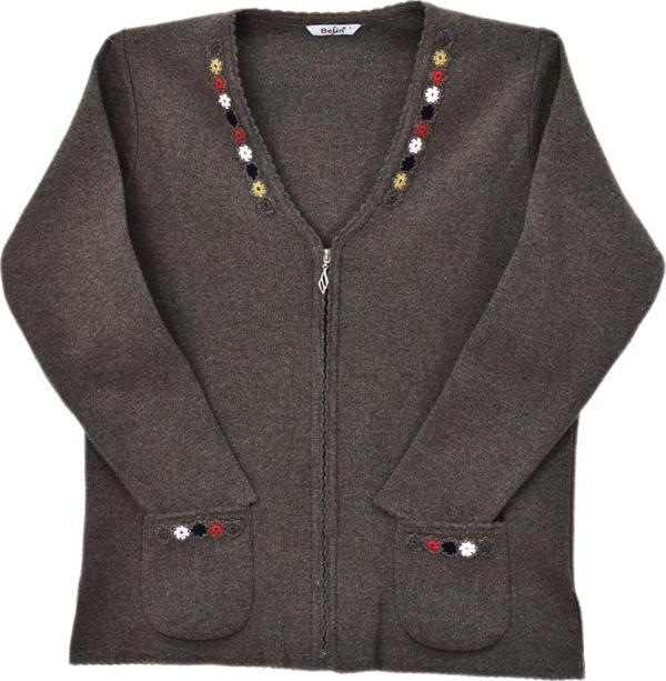 Kadın Anne Fermuarlı Hırka BGL-ST03940 - Image 1