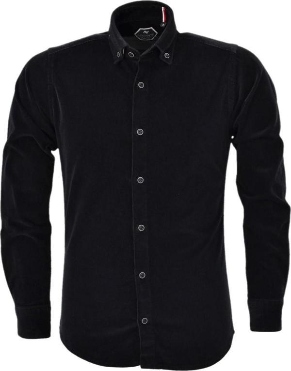 Erkek Kadife Silim Fit Gömlek BGL-ST03909 - Image 1