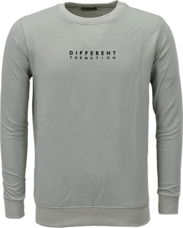 Erkek Spor Mevsimlik Sıfır Yaka Sweatshirt BGL-ST03933 - Image 1