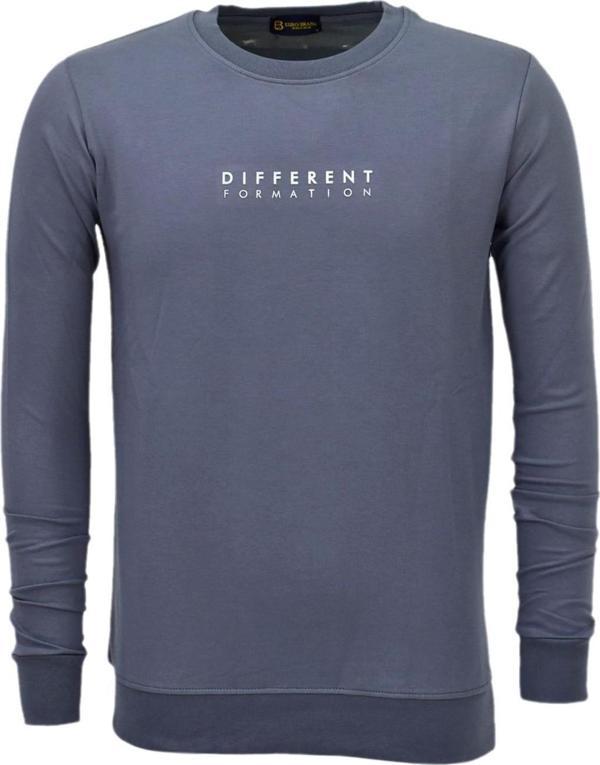 Erkek Spor Mevsimlik Sıfır Yaka Sweatshirt BGL-ST03933 - Image 1