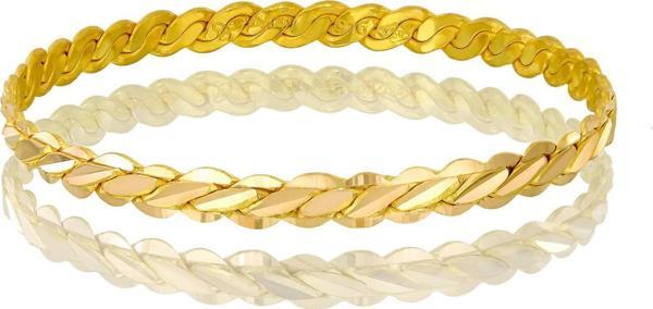 T51 Tuğrul Altın 25 gr(gram) Üçlü Adana Burma 22 Ayar Altın Bilezik