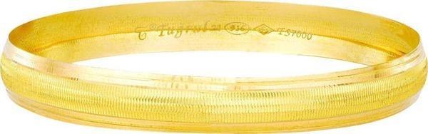 5 gr(gram) 6 mm 22 Ayar İşçiliksiz Bilezik - Image 1