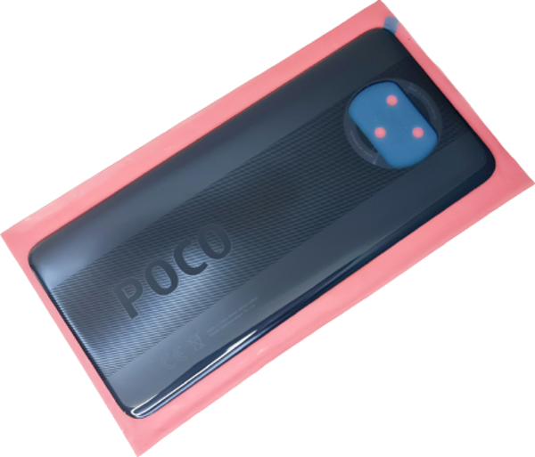 Tkgz Xiaomi Poco X3 / Poco X3 NFC Arka Kapak (CAM) SİYAH - Image 1