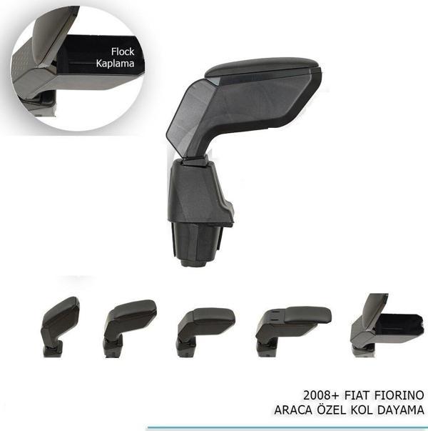 Fiat Fiorino Uyumlu Araca Özel Kol Dayama Siyah 2008+ Parça - Image 1