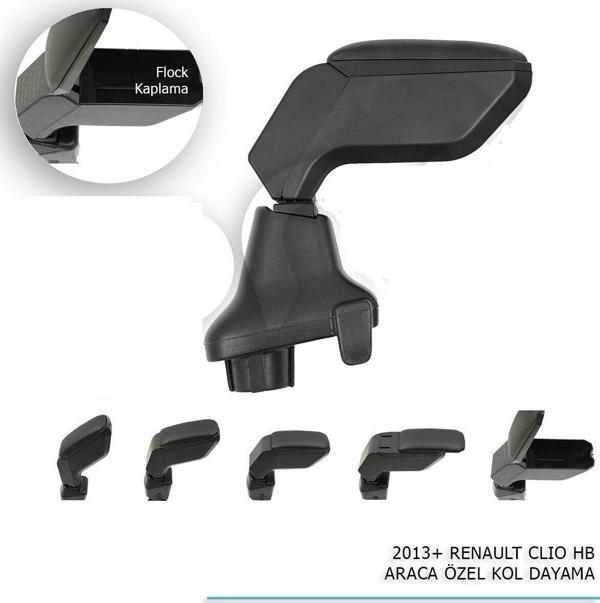 Volkswagen Golf Uyumlu 4 Araca Özel Kol Dayama Siyah 1997-2003 Parça - Image 1