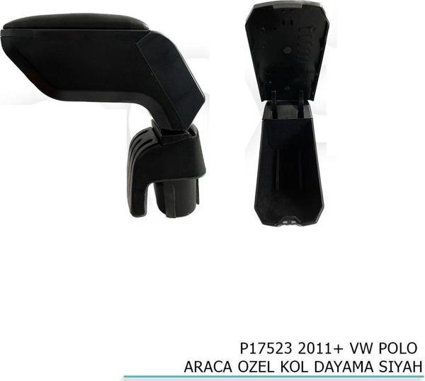 Volkswagen Polo Uyumlu Araca Özel Kol Dayama Siyah 2011+ Parça - Image 1
