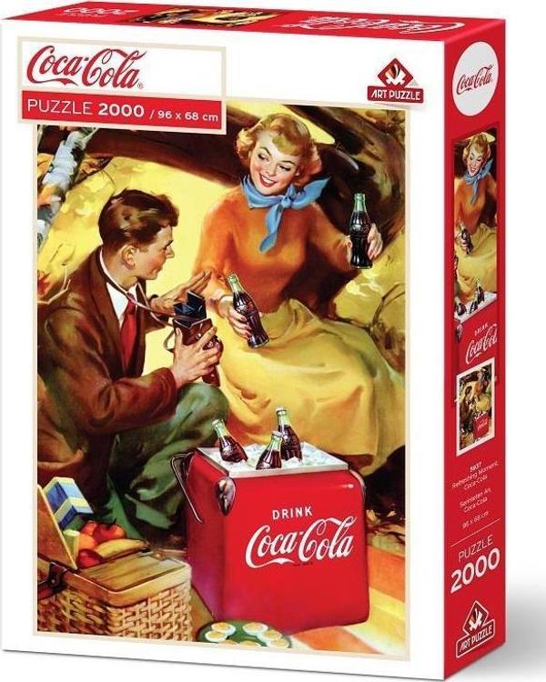 Art Puzzle Coca-Cola Serinleten An 2000 Parça Puzzle - Image 1