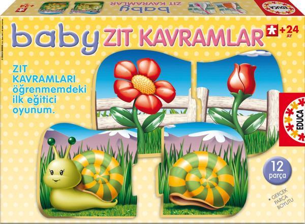 Educa Puzzle Baby Zıt Kavramlar Eğitici Puzzle - Image 1