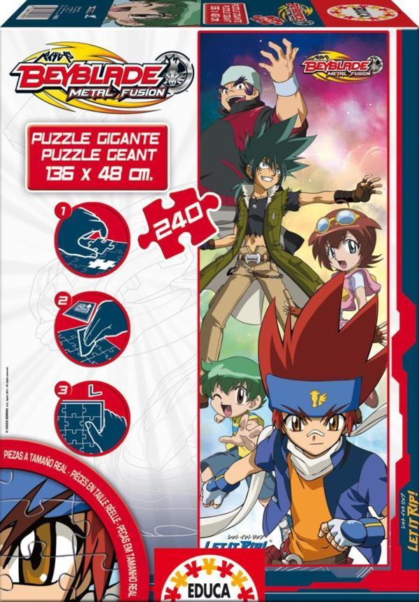 Educa Puzzle Beyblade 240 Parça Dev - Image 1