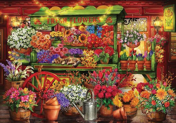 Ks Puzzle KS Games Market Stall 3000 Parça Puzzle - Image 1