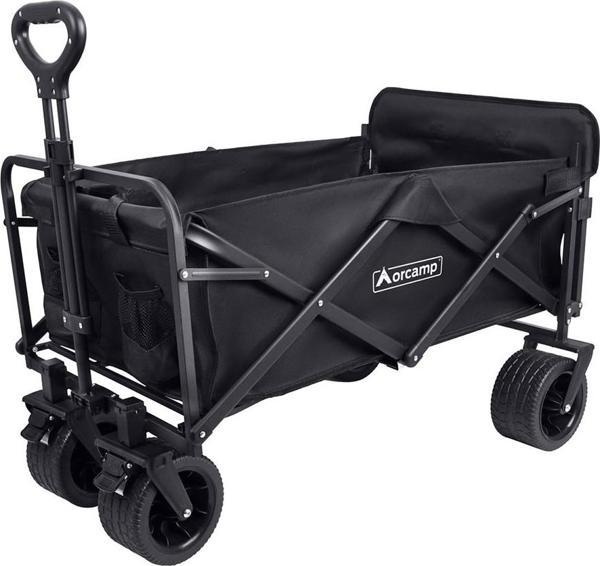 Orcamp Kamp & Plaj Arabası (Fren Sistemli Rulmanlı Kalın Teker, Katlanır) - Image 1