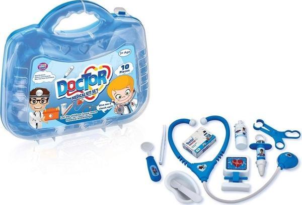 10 Parça Çantalı Doktor Seti  5923 - Image 1