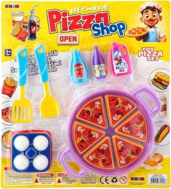 18 Parça Kartela Pizza Seti 2493 - Image 1