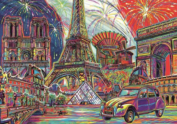 Trefl Puzzle Colours Of Paris 1000 Parça Puzzle - Image 1