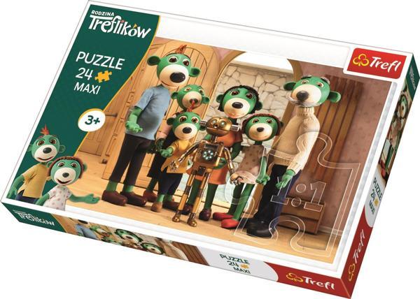 Trefl Puzzle Family Portrait, Treflik Family 24 Parça Dev Yapboz - Image 1