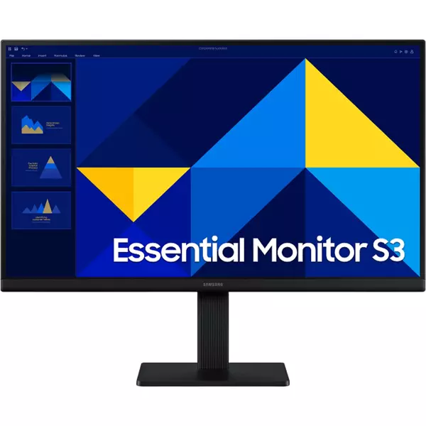 SAMSUNG ESSENTIAL S3 LS22D300GAUXUF 22" 5MS 100HZ FULLHD IPS MONİTÖR - Image 1