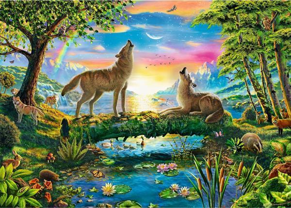 Trefl Puzzle Lupine Nature 500 Parça Puzzle - Image 1