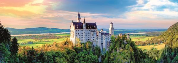 Trefl Puzzle Neuschwanstein Castle 1000 Parça Panorama Puzzle - Image 1