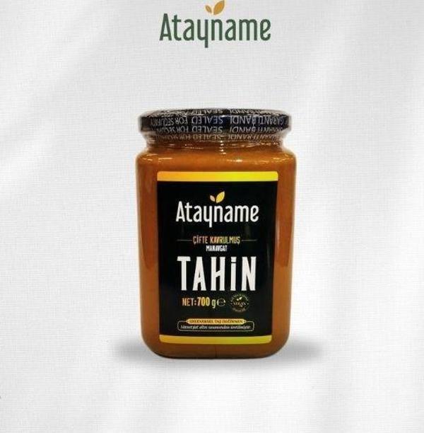 Atayname Manavgat Çifte Kavrulmuş Tahin 700 G Cam - Image 1