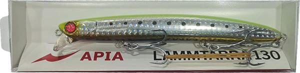 Apia Lammtarra 130F 130mm 18gr Floating Maket Balık 302 Chartback Stain - Image 1