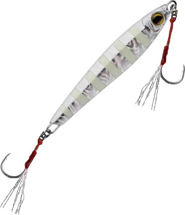 Apia Seiryu Hyper 40gr Metal Jig Yem 10 Zebra Glow - Image 1