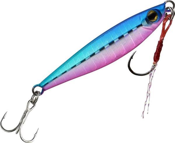 Apia Seiryu Bits 10gr Metal LRF Jig Yem 04 Blue Pink - Image 1