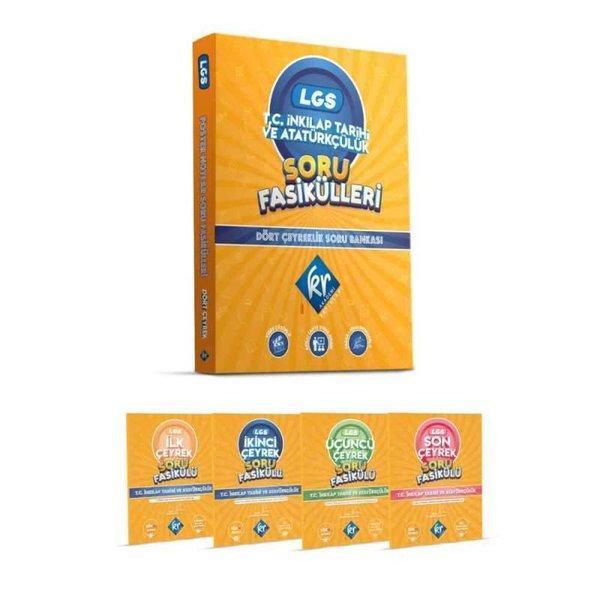 LGS 8. Sınıf T.C. İnkılap Tarihi Soru Fasikülleri Dört Çeyreklik Soru Bankası - KR Akademi - Image 1