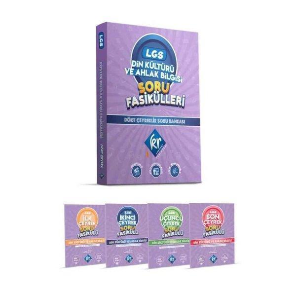 LGS 8. Sınıf Din Kültürü ve Ahlak Bilgisi Soru Fasikülleri Dört Çeyreklik Soru Bankası - KR Akademi - Image 1