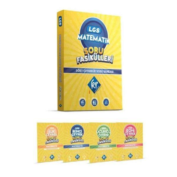 LGS 8. Sınıf Matematik Soru Fasikülleri Dört Çeyreklik Soru Bankası - KR Akademi - Image 1