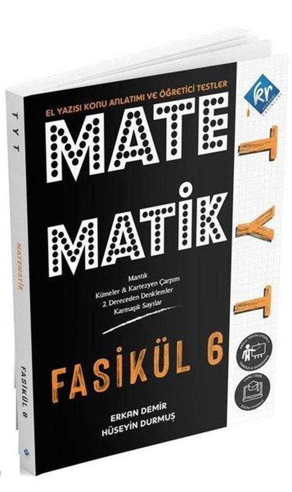 TYT Matematik El Yazısı Konu Anlatım 6. Fasikül - KR Akademi - Image 1