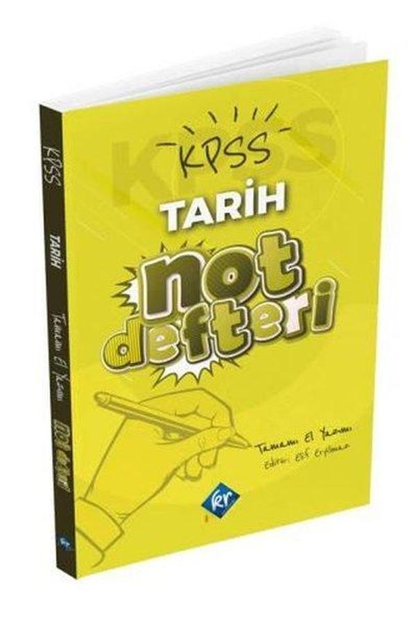 KPSS Tarih El Yazısı Konu Anlatım Defteri - KR Akademi - Image 1
