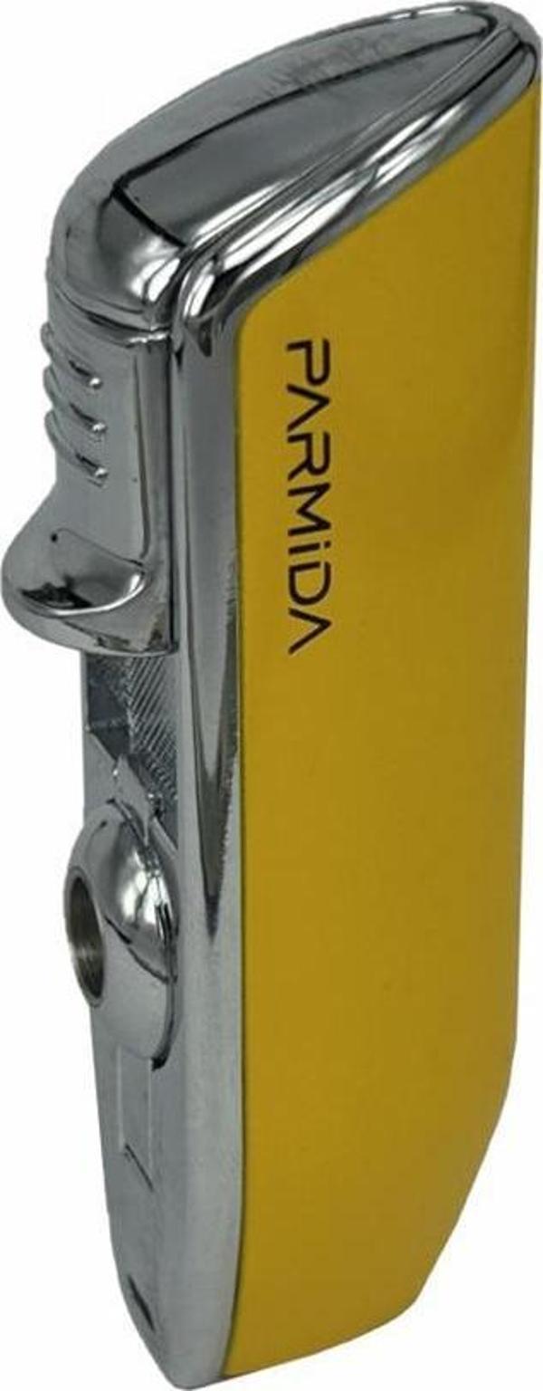Parmida 3 Jet Torch Puro Çakmağı Sarı - Image 1