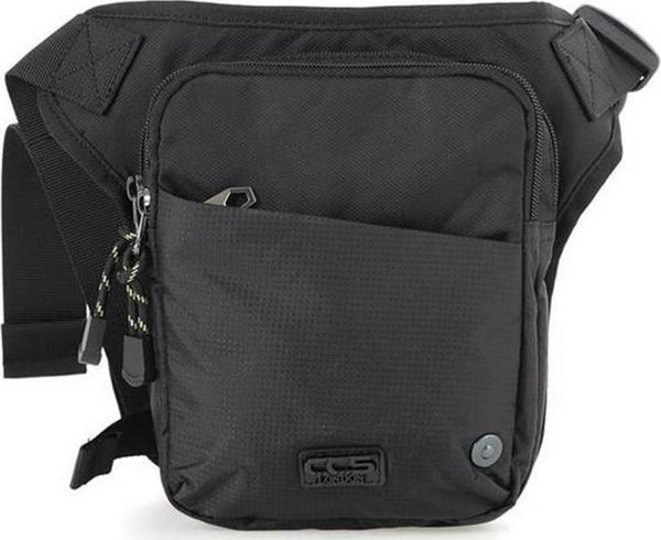 Ççs 31186 Motosiklet Bel Bacak Çanta Siyah - Image 1
