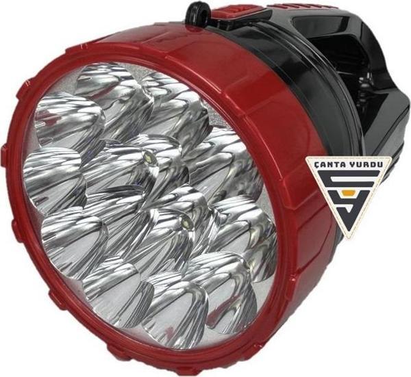 Power 21 Led 3W Kamp Avcı Balıkçı Şarjlı El Feneri Işıldak - Image 1