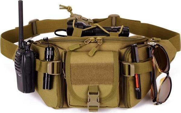 Protector Plus Taktikal Bel Çantası Kahve - Image 1