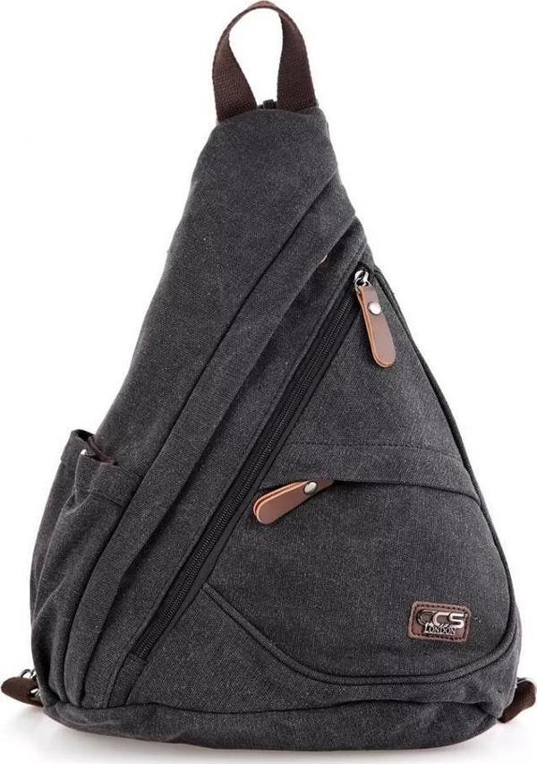 Ççs Bodybag 51397 Çapraz Askılı Sırt Çantası Siyah - Image 1