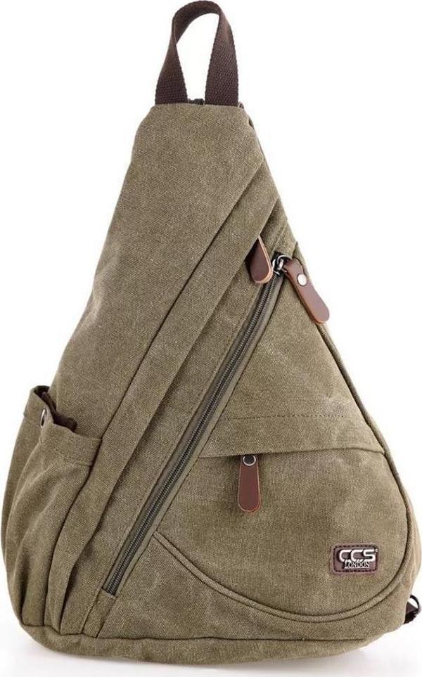 Ççs Bodybag 51397 Çapraz Askılı Sırt Çantası Yeşil - Image 1