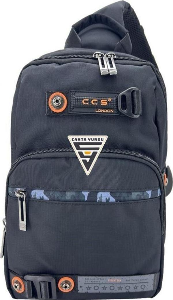 Ççs London 51532 Slingbag Sırt ve Göğüs Çantası Siyah - Image 1
