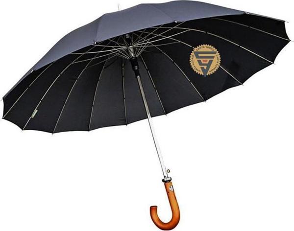 Snotline 41G 105 Cm Protokol Vale Baston Şemsiye Siyah - Image 1