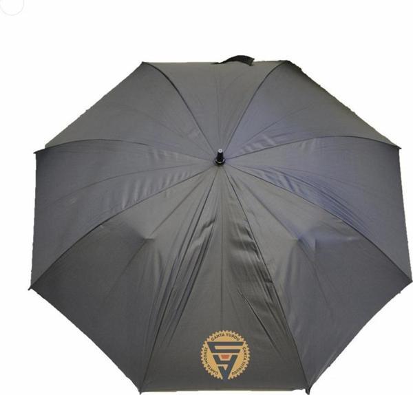 Marlux 8 Telli Fiber Çoban Şemsiye Siyah - Image 1