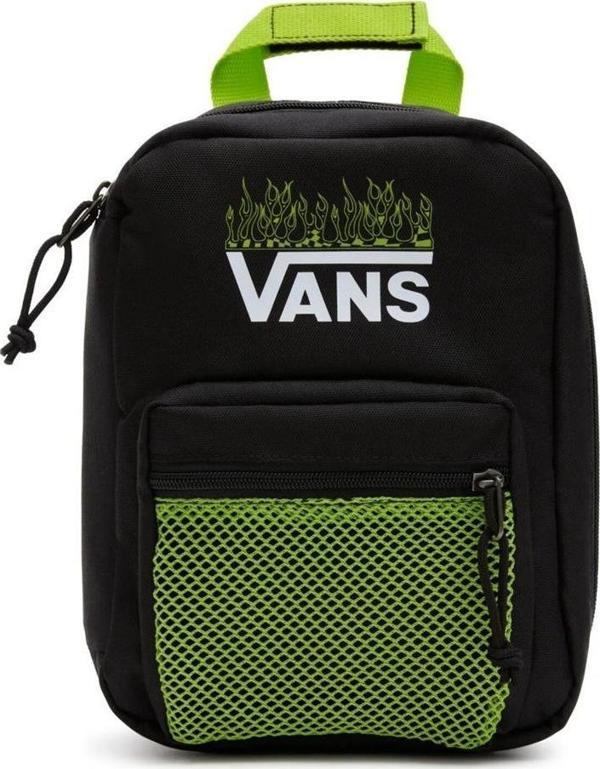 Vans New Skool Termal Beslenme Çantası Siyah Yeşil - Image 1