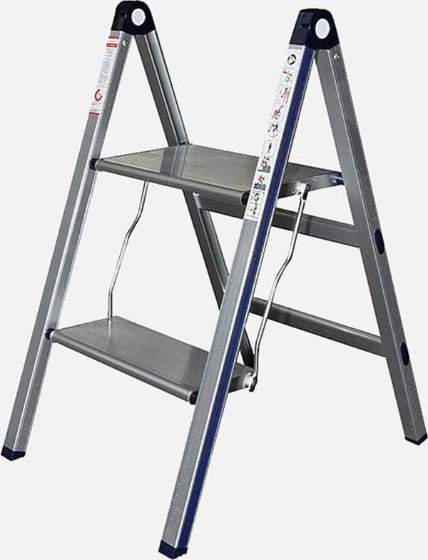 2 Basamaklı MR113 Katlanabilir Ev Ofis Tipi Merdiven - Image 1
