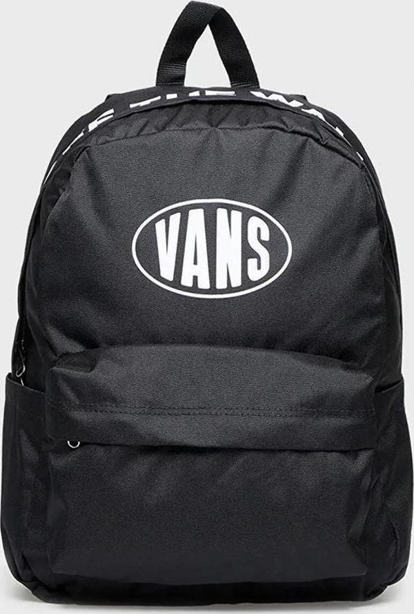 Vans Old Skool 22L Sırt Çantası Siyah Beyaz - Image 1