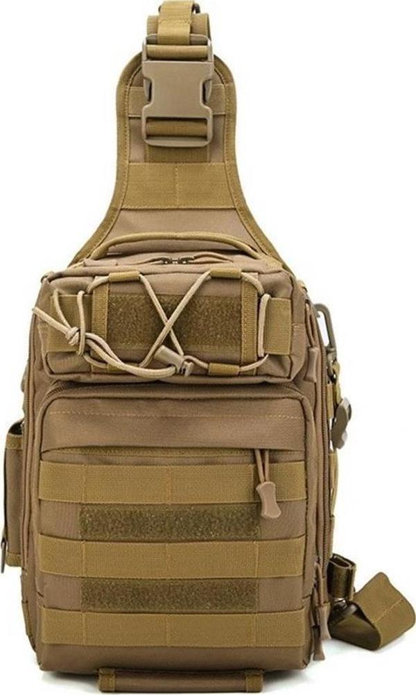 Taktikal TK1001 Bodybag Çapraz Askılı Çanta Camo - Image 1