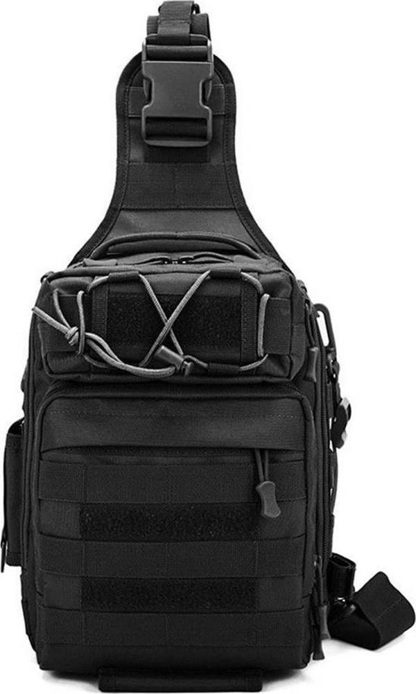 Taktikal TK1001 Bodybag Çapraz Askılı Çanta Siyah - Image 1