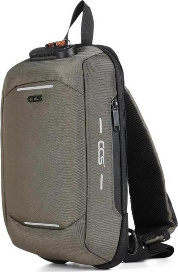 ÇÇS 31301 Omuz Askılı Çapraz Sırt ve Göğüs Çantası Haki - Image 1