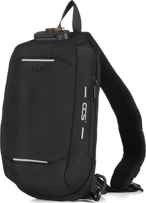 ÇÇS 31301 Omuz Askılı Çapraz Sırt ve Göğüs Çantası Siyah - Image 1