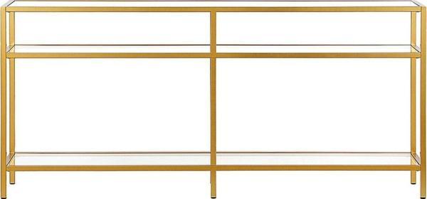Agata Gold Metal İkili Dresuar Konsol - Image 1